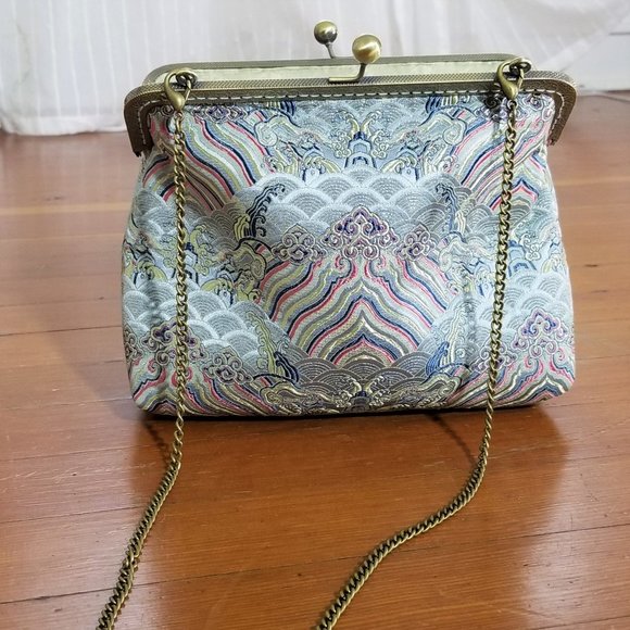 Gorgeous Blue Clutch/Mini Purse - Picture 3 of 8